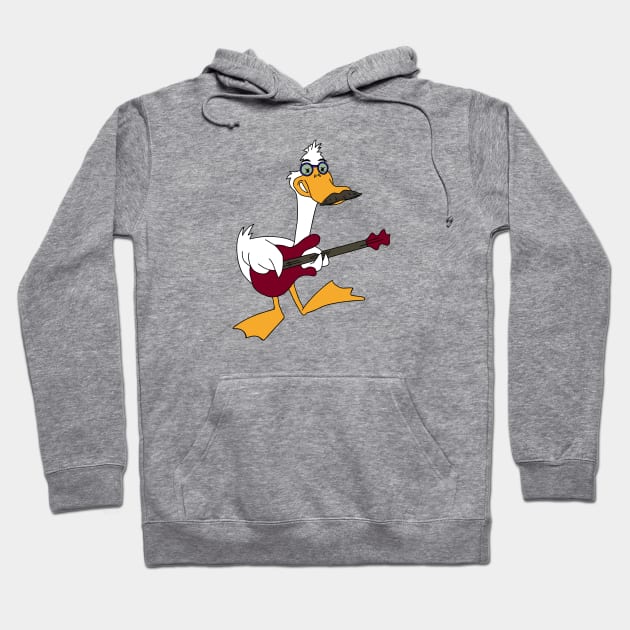 Rockin' Goose Cartoon Hoodie by R U Kind Design